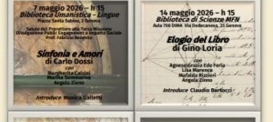 Voci di maggio. Calendario appuntamenti