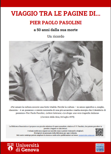 locandina mostra pasolini - immagine 500