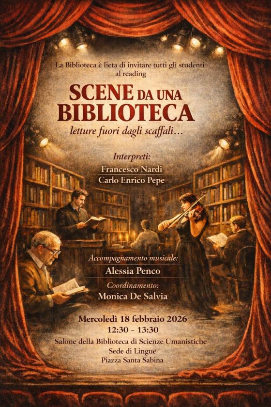 Scene da una biblioteca